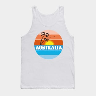 Australian 80s sunset Tank Top